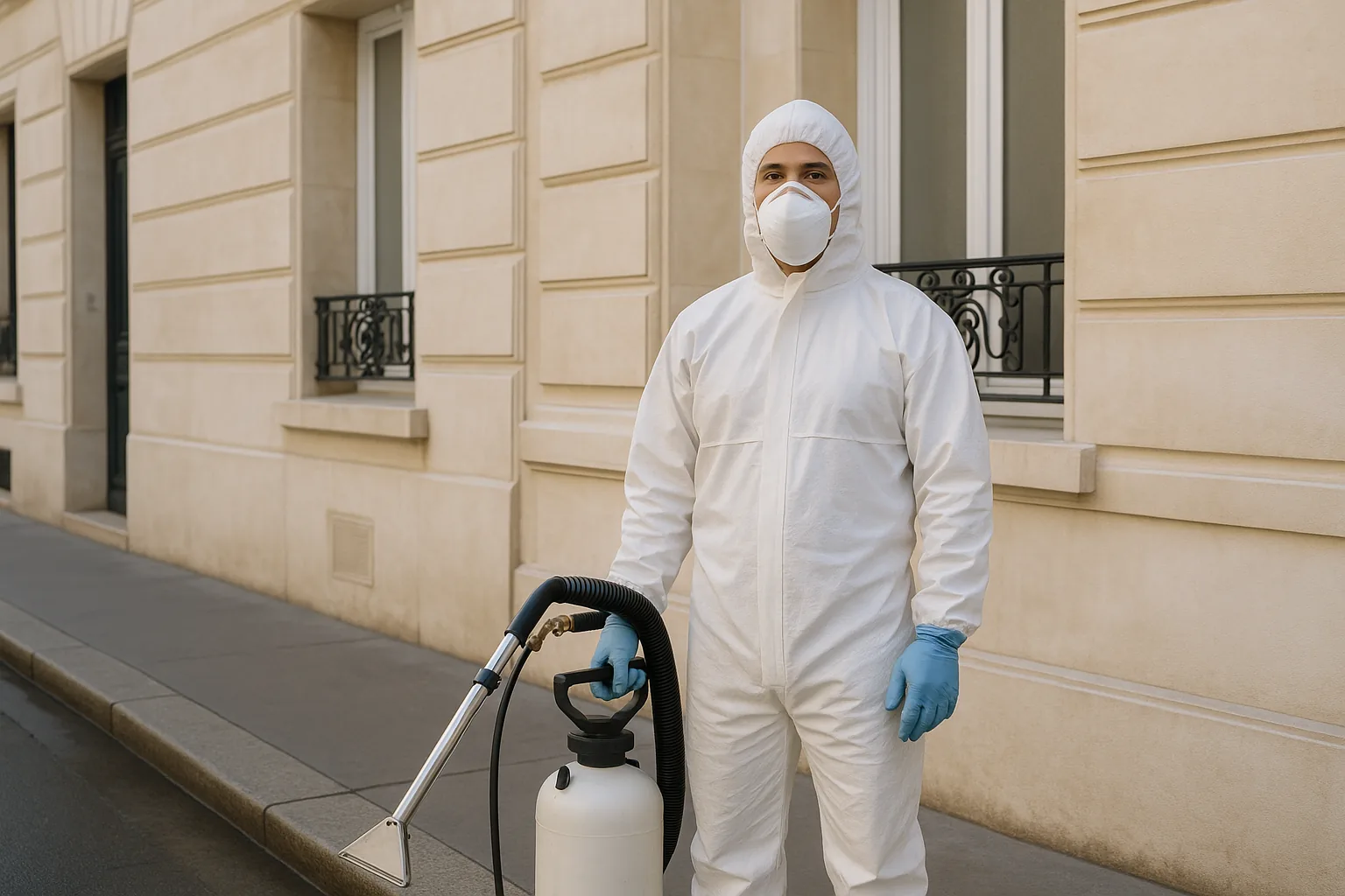Nettoyage et assainissement après présence de pigeons